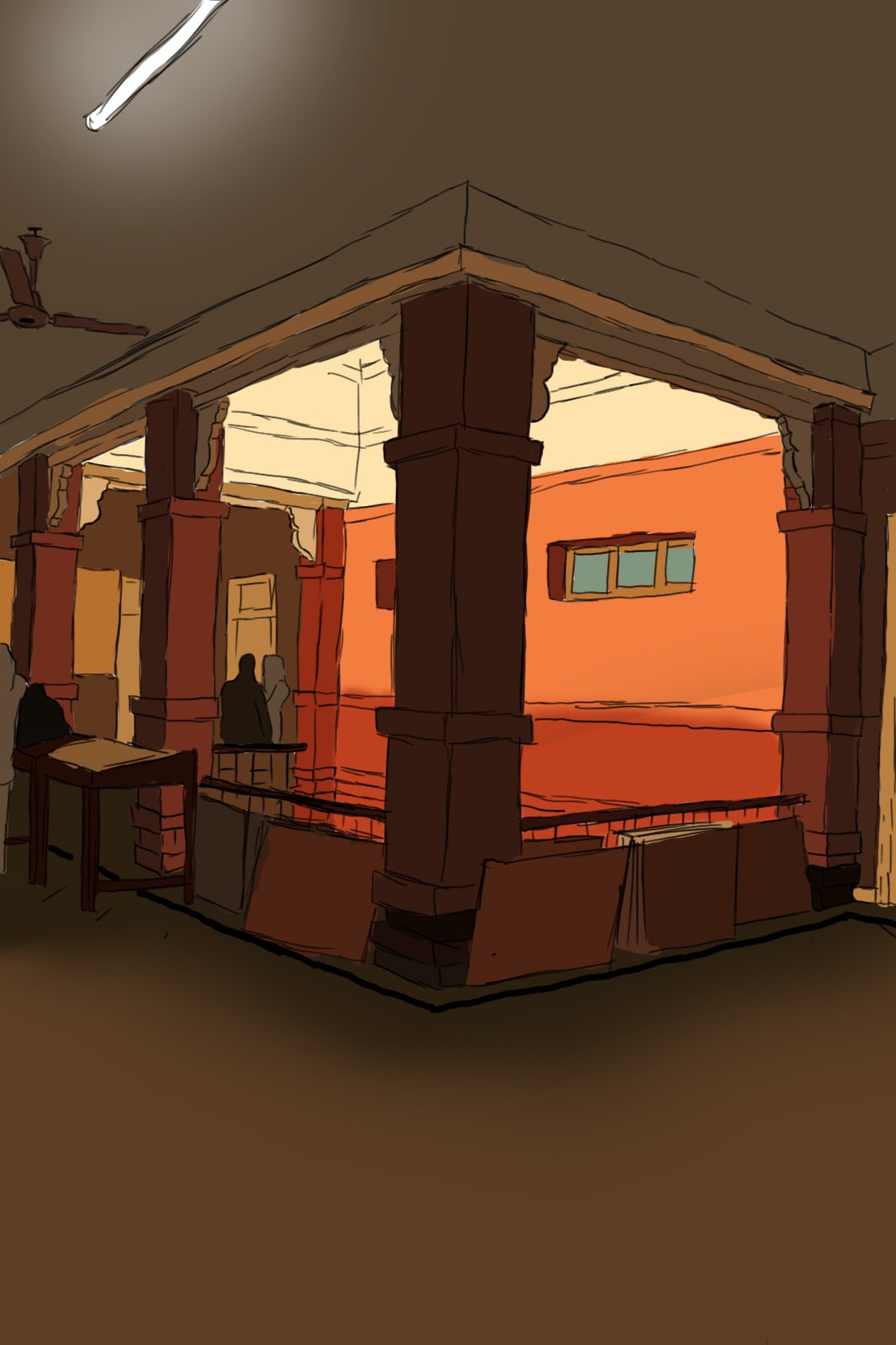 Real to Digital Perspective Drawing